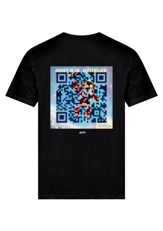 Custom QR Code Rizz T-Shirt