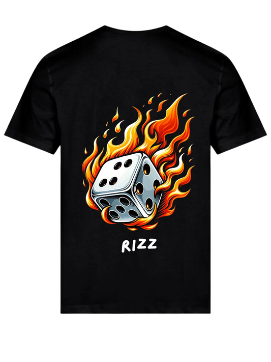 Premium Loose Fit Dice-Fire T-Shirt